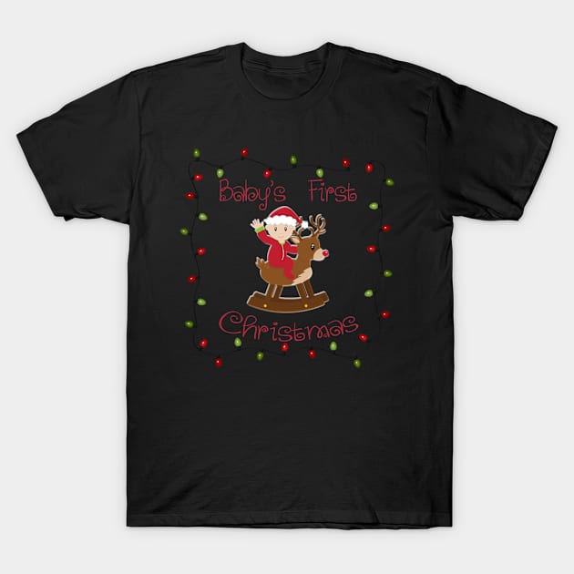 Christmas Products: Baby's First Christmas T-Shirt by tdkenterprises